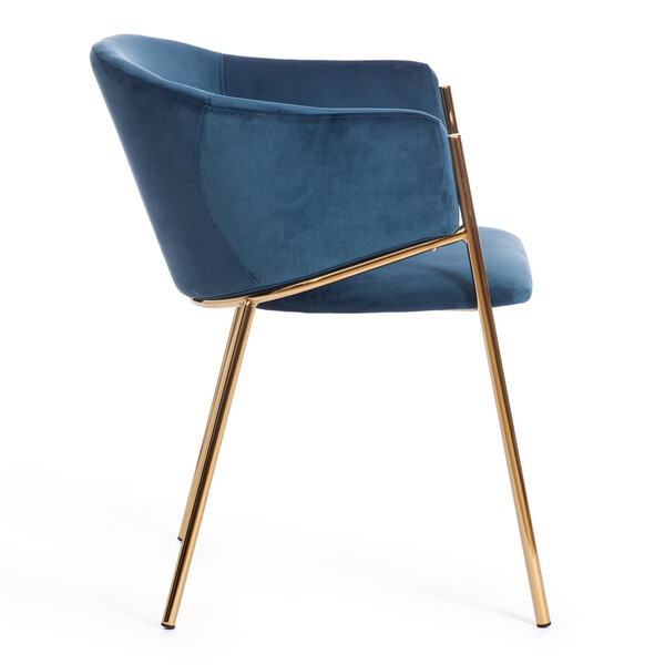 Стул KRONOS (mod. 8158) (синий/золотые ножки, G062-48 (13442)) фото № 2