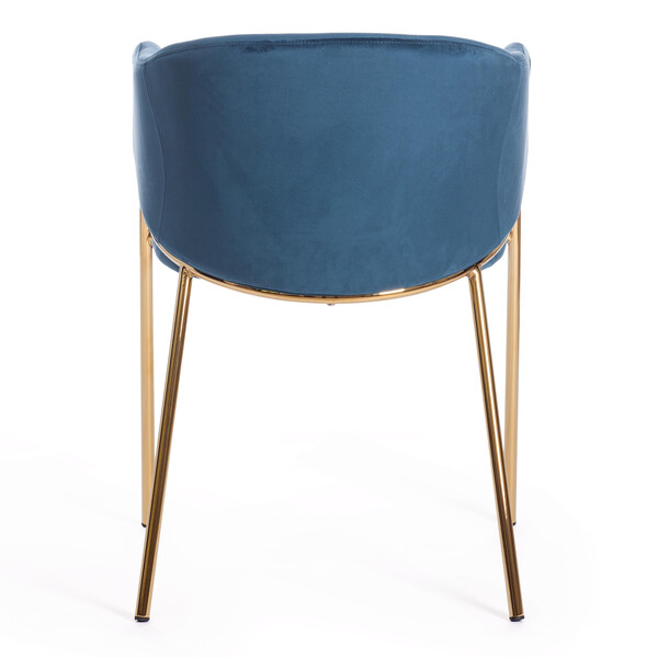 Стул KRONOS (mod. 8158) (синий/золотые ножки, G062-48 (13442)) фото № 4
