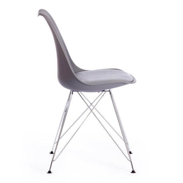 Стул TULIP IRON CHAIR (mod.EC-123) (серый) фото № 2