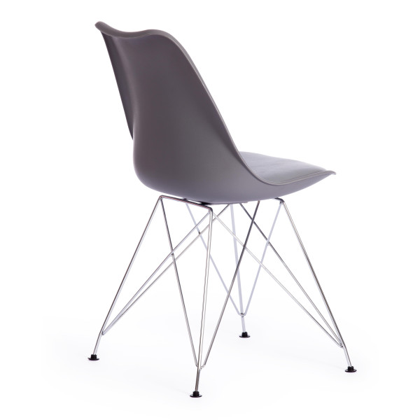 Стул TULIP IRON CHAIR (mod.EC-123) (серый) фото № 3