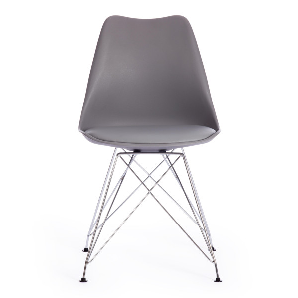 Стул TULIP IRON CHAIR (mod.EC-123) (серый) фото № 5