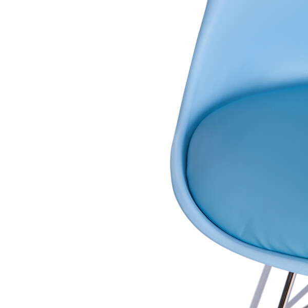 Стул TULIP IRON CHAIR (mod.EC-123) (голубой) фото № 6