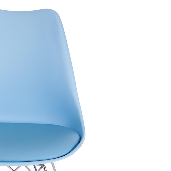 Стул TULIP IRON CHAIR (mod.EC-123) (голубой) фото № 7