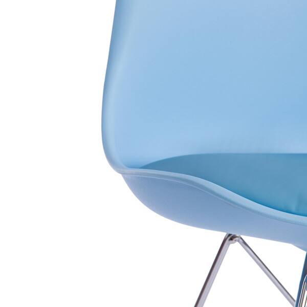 Стул TULIP IRON CHAIR (mod.EC-123) (голубой) фото № 9