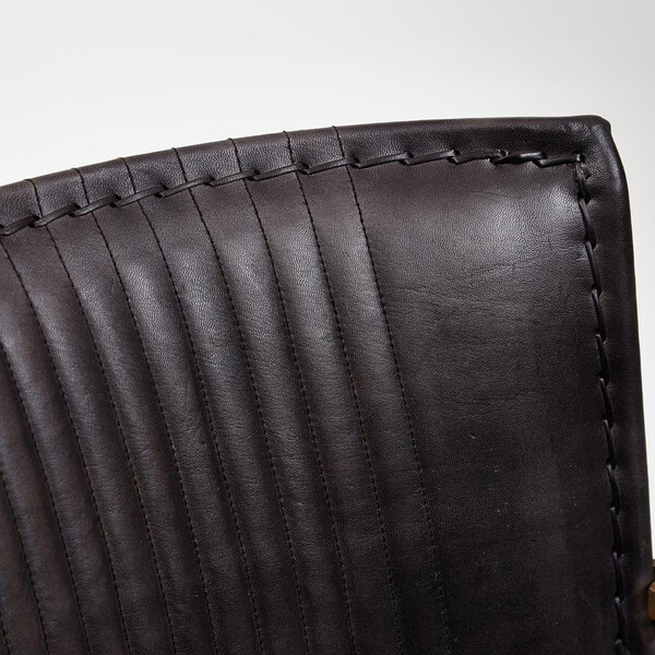 Кресло Secret de Maison Paganel/Паганель (мод. 2106-1) кожа буйвола/металл/массив манго, 65х62х75см, черный фото № 7