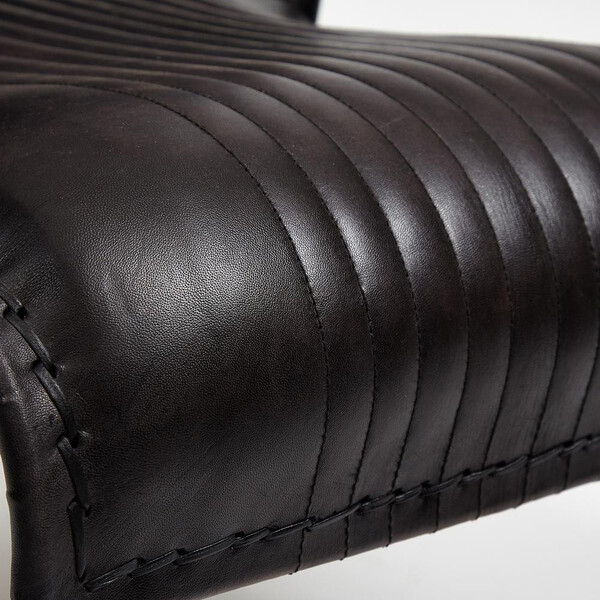 Кресло Secret de Maison Paganel/Паганель (мод. 2106-1) кожа буйвола/металл/массив манго, 65х62х75см, черный фото № 8