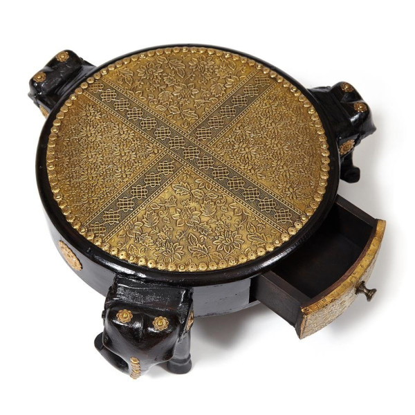 Столик Secret De Maison «3 Slona» (mod. ND-005) (Чёрно-коричневый) фото № 6