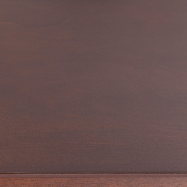 Обеденный комплект эконом «Hudson Dining Set» (стол + 4 стула) (cappuccino (темный орех), ткань кор.-золотая) фото № 9