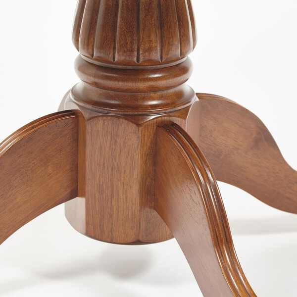 Стол Navarrese/Наваррес (мод. E-R36R+12AV NMO-2B) дерево гевея/МДФ, Д90+30х76см, дуб фото № 3