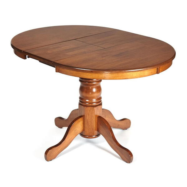 Стол Navarrese/Наваррес (мод. E-R36R+12AV NMO-2A) дерево гевея/МДФ, 90+30х76см, дуб фото № 4