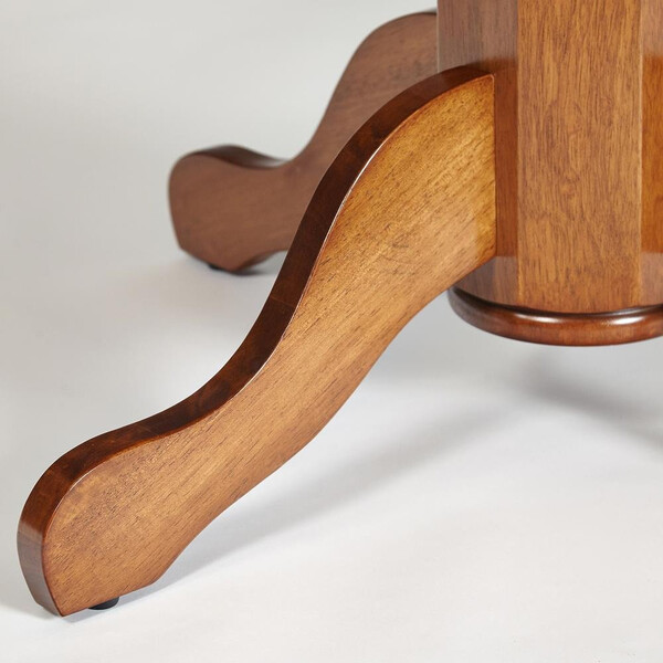 Стол Navarrese/Наваррес (мод. E-R36R+12AV NMO-2A) дерево гевея/МДФ, 90+30х76см, дуб фото № 8