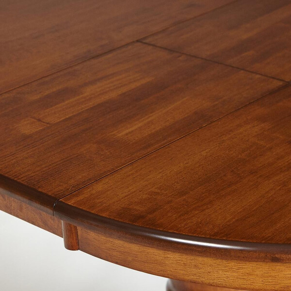 Стол Navarrese/Наваррес (мод. E-R36R+12AV NMO-2A) дерево гевея/МДФ, 90+30х76см, дуб фото № 9