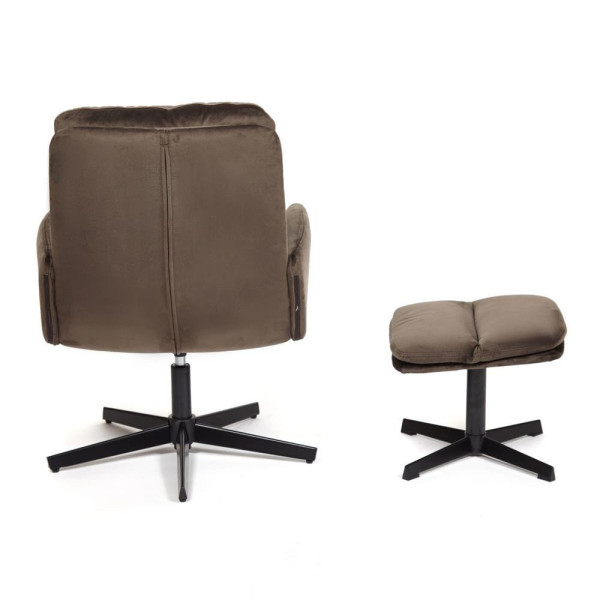 Кресло «Alfred» с банкеткой (mod.DM7574-1) (коричневый) фото № 5