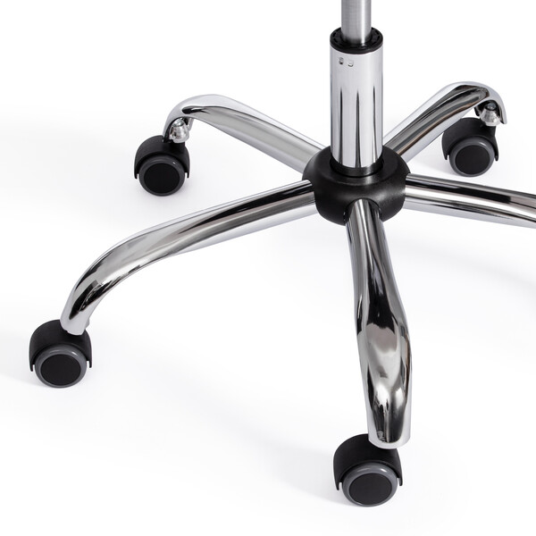 Кресло офисное TetChair «Zero» (флок, розовый) фото № 9