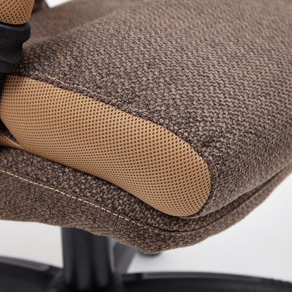 Кресло офисное TetChair «Duke» (коричневый/бронзовый) фото № 9