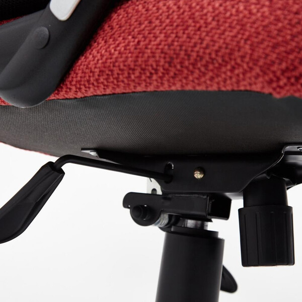 Кресло офисное TetChair «Duke» (красный/черный) фото № 18