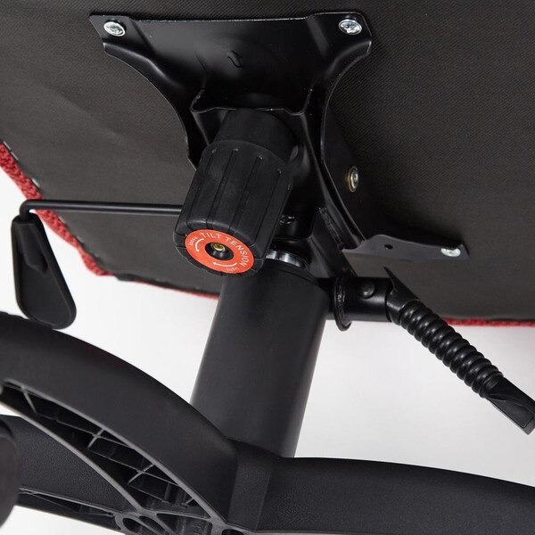 Кресло офисное TetChair «Duke» (красный/черный) фото № 19