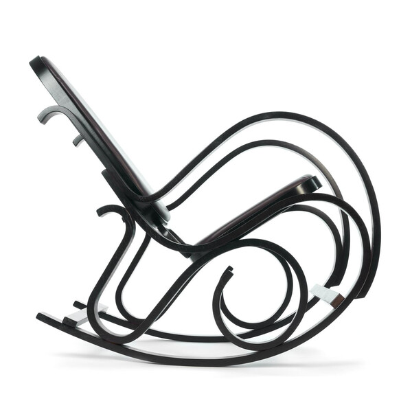 Кресло-качалка (mod. AX3002-2) (Венге/темно-коричневый) фото № 6