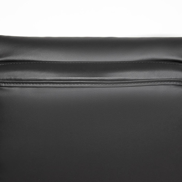 Кресло CHIEF (кож/зам/ткань, черный/черный стеганный/черный, 36-6/36-6/11) фото № 10