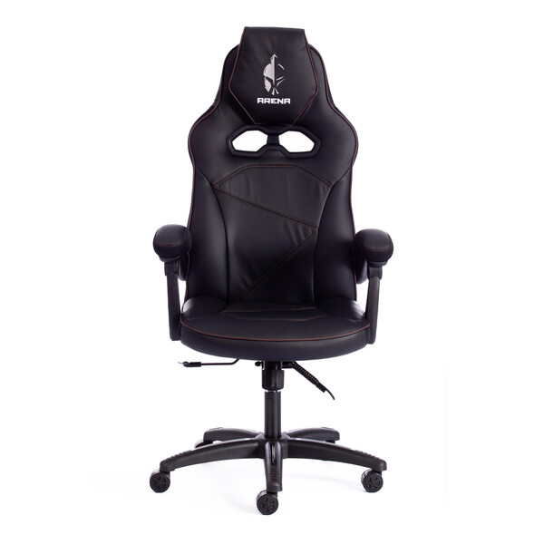 Кресло компьютерное «Arena» (черный/черный кож/зам) фото № 7