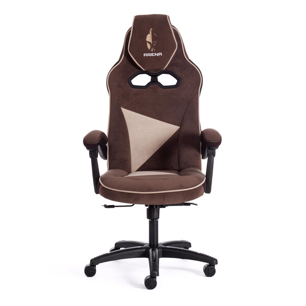 Кресло компьютерное «Arena»  (коричневый/бежевый) фото № 7