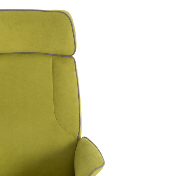 Кресло офисное «Charm» (Олива флок) фото № 8