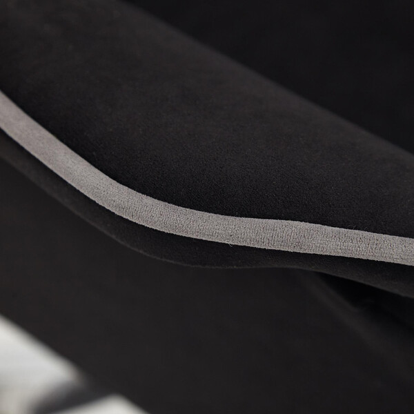 Кресло Charm/Шарм флок, черный, 35 фото № 9