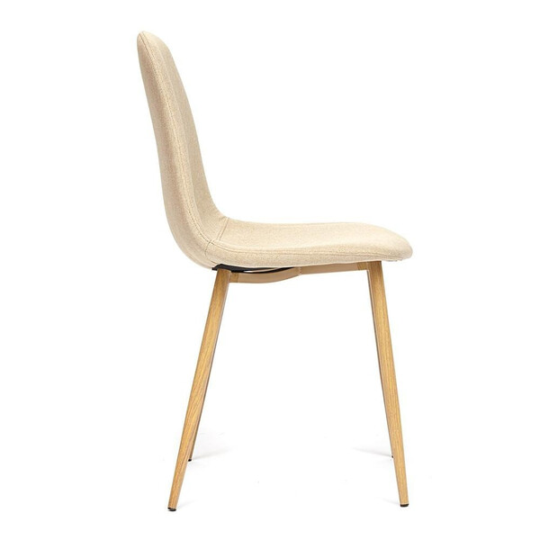 Стул BREEZE (mod. 4724) (бежевый/натуральное дерево) фото № 2