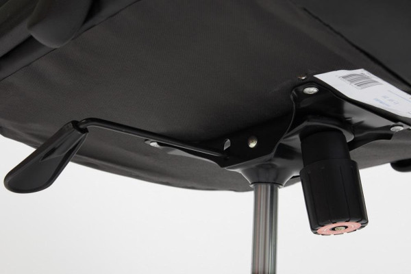 Кресло «Босс» (Boss) (Искусственная чёрная кожа+искусственная перфорированная чёрная кожа) фото № 8