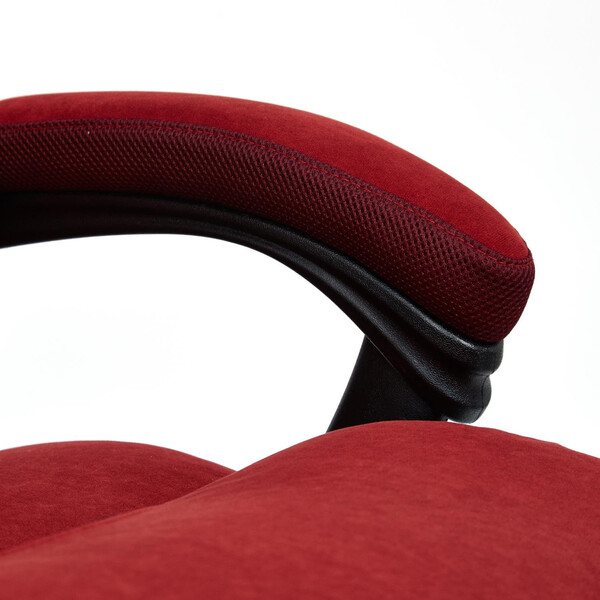 Кресло Duke/Дюк флок/ткань, бордо/бордо, 10 фото № 11
