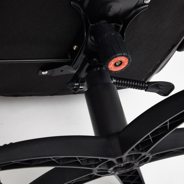 Кресло офисное «Duke» (флок/ткань серый/серый) фото № 24