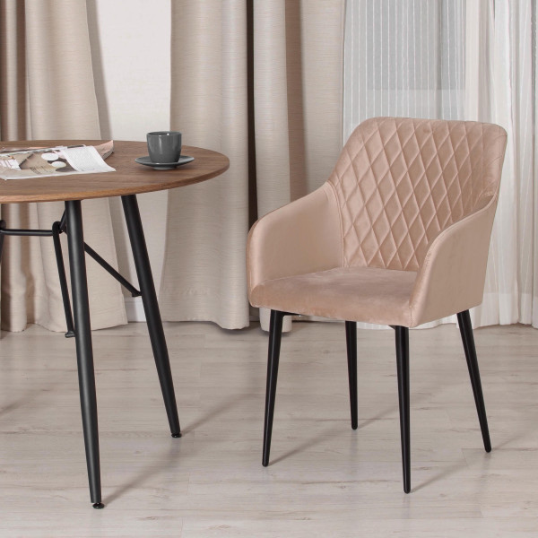 Кресло «Bremo» (mod. 708) (бежевый barkhat 5/черный) фото № 10