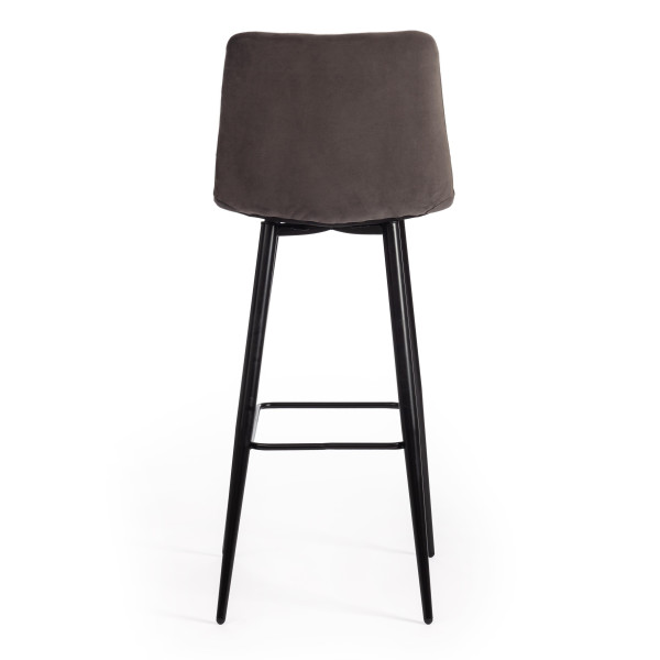 Стул барный «Chilly» (mod.7095б) (темно-серый barkhat 14/черный) фото № 4