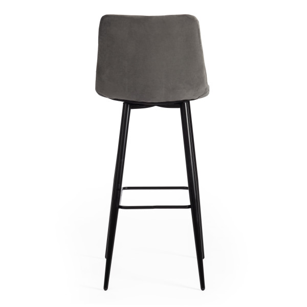 Стул барный «Chilly» (mod.7095б) (серый barkhat 26/черный) фото № 4