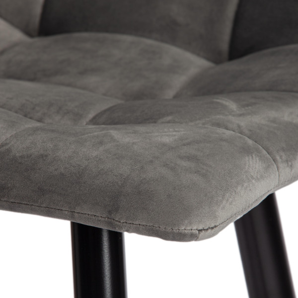 Стул барный «Chilly» (mod.7095б) (серый barkhat 26/черный) фото № 7