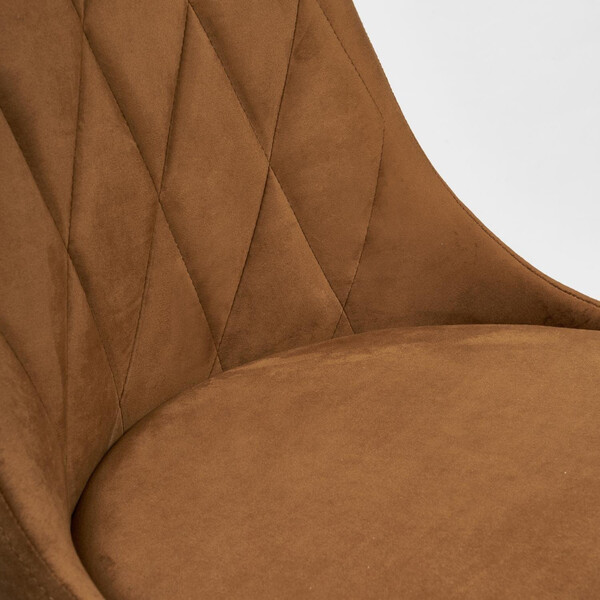 Стул «Lavanda» (mod. 712) (коричневый barkhat 11/черный) фото № 4