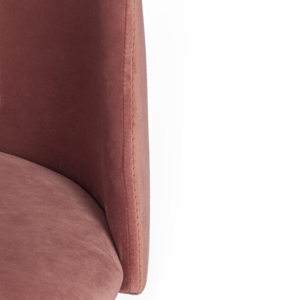 Стул «Monro» (mod. 710) (коралловый barkhat 15 /черный) фото № 7