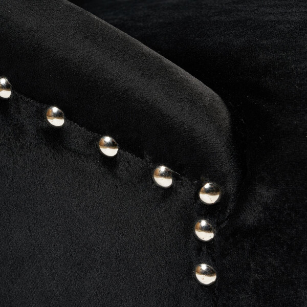 Стул Secret de Maison Prima/Прима (мод. C004-2) массив березы, ткань: вельвет, 52х61х100см, черный фото № 6