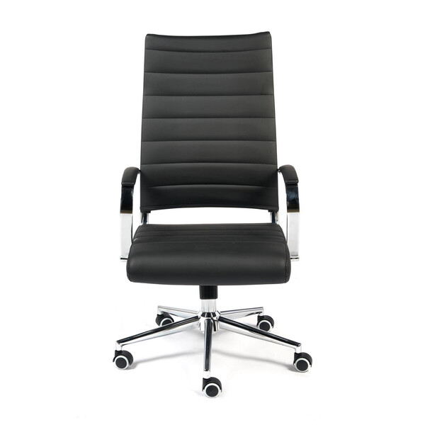 Кресло офисное «City» (кож/зам, черный) фото № 3