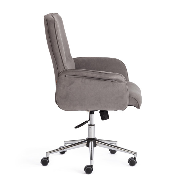 Кресло офисное «York» (флок серый) фото № 2