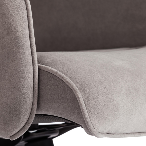 Кресло офисное «York» (флок серый) фото № 9