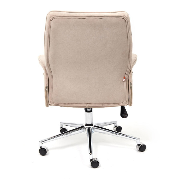 Кресло офисное «York» (флок бежевый) фото № 5