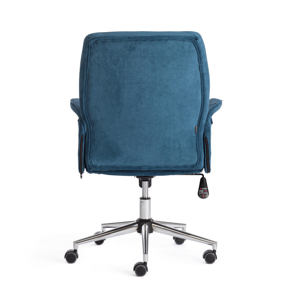 Кресло офисное «York» (флок синий) фото № 4