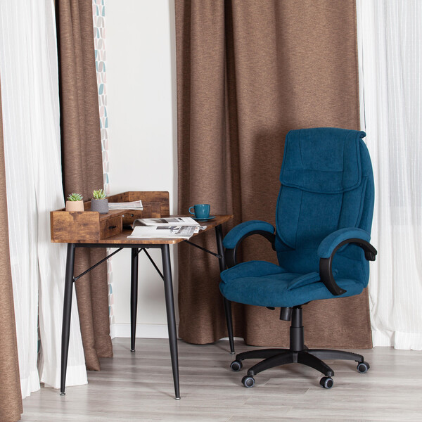 Кресло офисное «Oreon» (флок синий) фото № 15