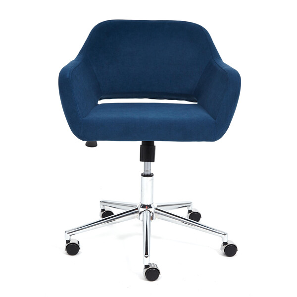 Кресло офисное «Modena» (хром флок, синий, 32) фото № 5