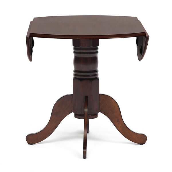 Стол обеденный Cliff/Клиф (мод. 4242PE-30 Oak-T/B) массив гевеи/МДФ, Д107х76см, дуб фото № 8