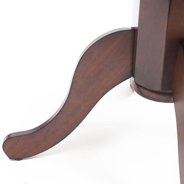 Стол обеденный Cliff/Клиф (мод. 4242PE-30 Oak-T/B) массив гевеи/МДФ, Д107х76см, дуб фото № 5