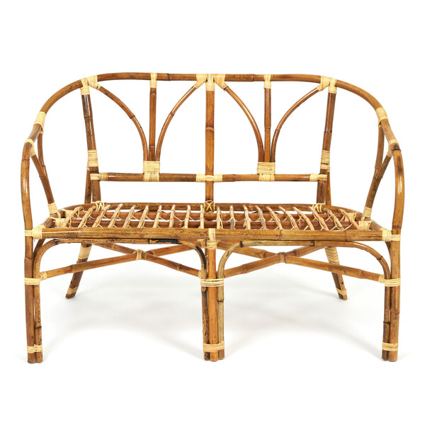 Комплект для отдыха «Rondo Eco Skin» (стол +2 кресла + диван с подушками) (натуральный) фото № 3