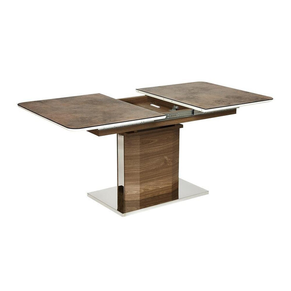 Стол «Radcliffe» ( mod. EDT-VG002) (коричневый, стекло "burning stone") фото № 2