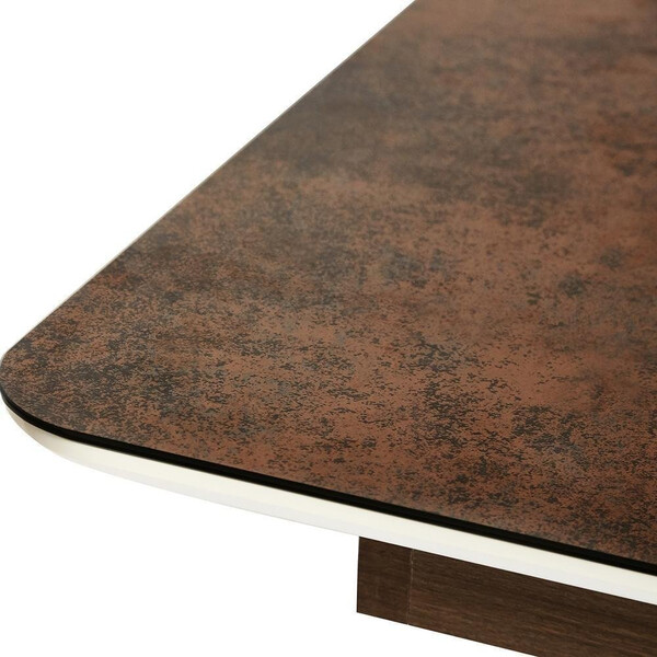 Стол «Radcliffe» ( mod. EDT-VG002) (коричневый, стекло "burning stone") фото № 6